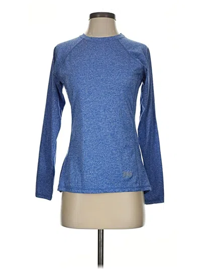 Pre-owned Everlast Long Sleeve T-shirt In Blue