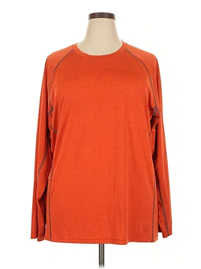 Pre-owned Everlast Long Sleeve T-shirt In Orange