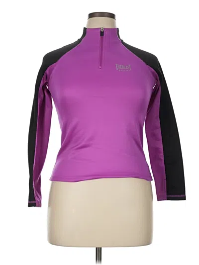 Pre-owned Everlast Sweatshirt In Purple