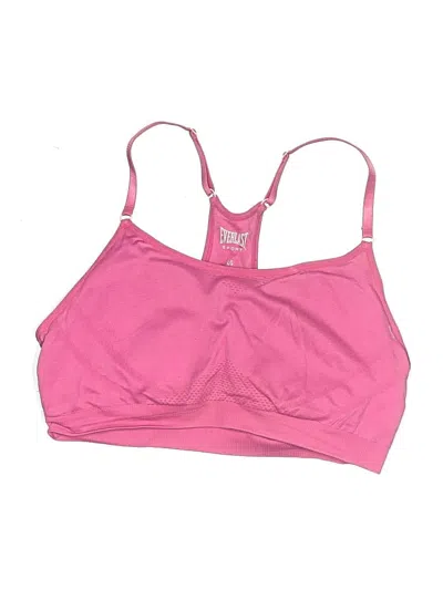 Pre-owned Everlast Swimsuit Top Pink Swimwear