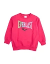 Everlast Toddler Girl Sweatshirt Fuchsia Size 7 Cotton, Lycra In Pink