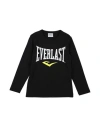 Everlast Toddler Girl T-shirt Black Size 6 Cotton, Lycra In Black