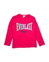 Everlast Babies'  Toddler Girl T-shirt Fuchsia Size 4 Cotton, Lycra In Pink