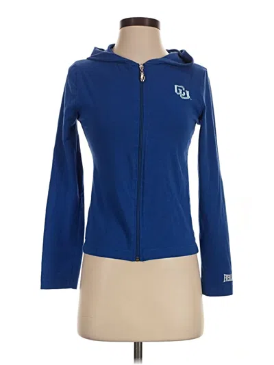 Pre-owned Everlast Zip Up Hoodie In Blue