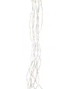 Everlasting Glow 6ft Warm White Micro Led Light String, Remote Function In Silver