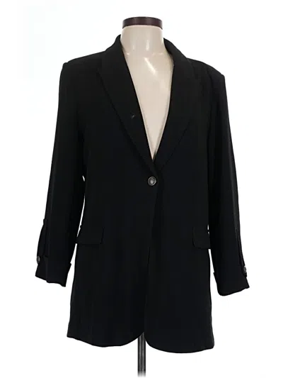 Pre-owned Everleigh Blazer Jacket In Black