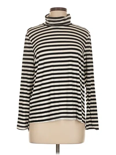 Pre-owned Everleigh Long Sleeve Turtleneck In White