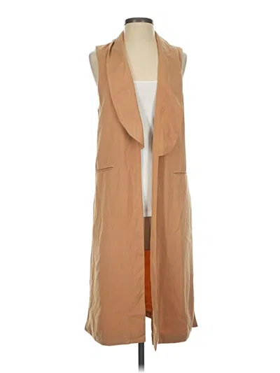 Pre-owned Everly Cardigan Sweater In Tan