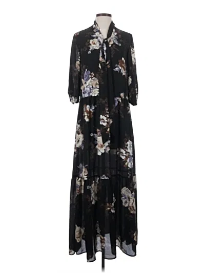 Pre-owned Everly Casual Dress In Black