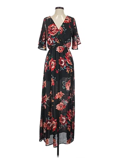 Pre-owned Everly Casual Dress In Black
