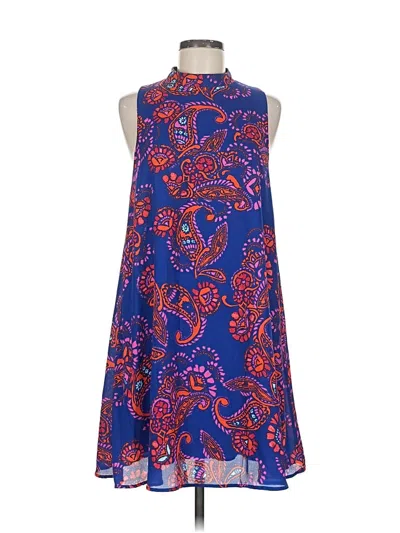 Pre-owned Everly Casual Dress In Blue