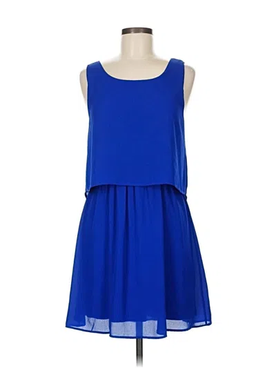 Pre-owned Everly Casual Dress In Blue