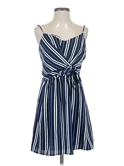 Pre-owned Everly Casual Dress In Blue