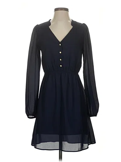 Pre-owned Everly Casual Dress In Blue