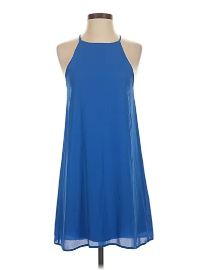 Pre-owned Everly Casual Dress In Blue