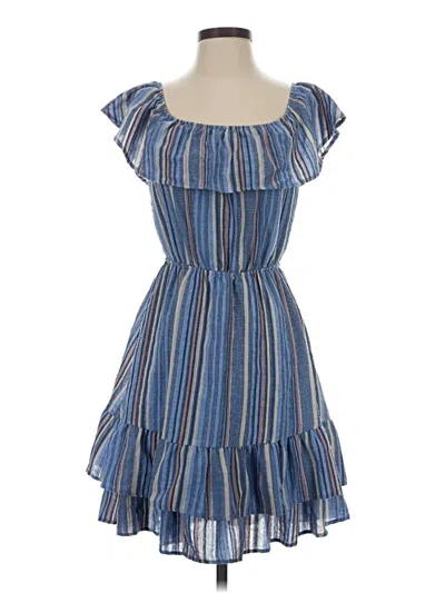 Pre-owned Everly Casual Dress In Blue