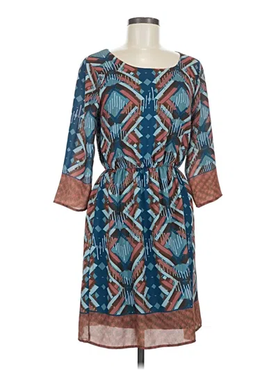 Pre-owned Everly Casual Dress In Blue