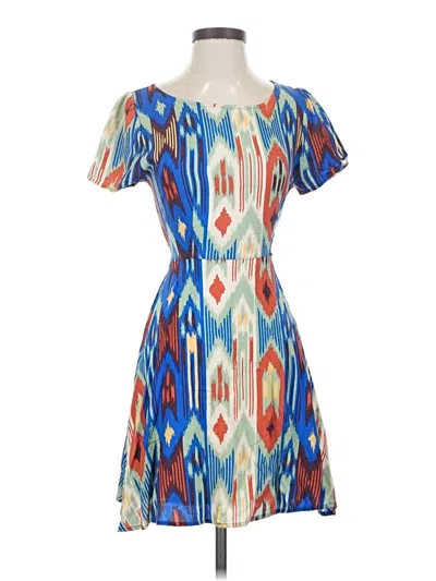 Pre-owned Everly Casual Dress In Blue