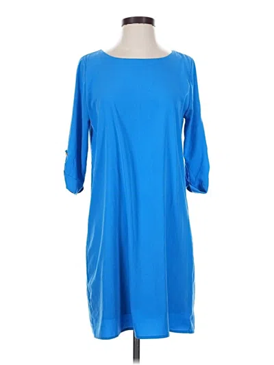Pre-owned Everly Casual Dress In Blue