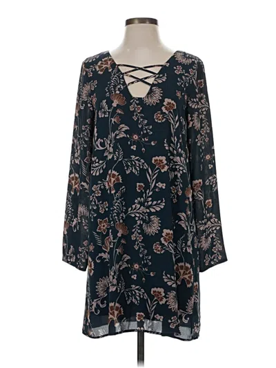 Pre-owned Everly Casual Dress In Blue