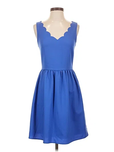 Pre-owned Everly Casual Dress In Blue