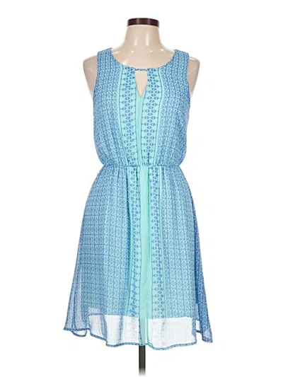 Pre-owned Everly Casual Dress In Blue
