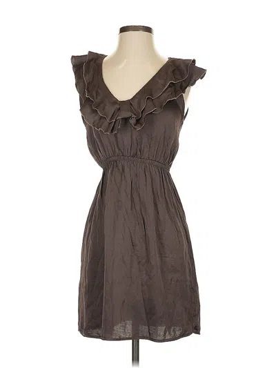 Pre-owned Everly Casual Dress In Brown