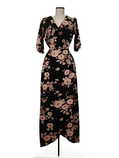 Pre-owned Everly Casual Dress In Brown