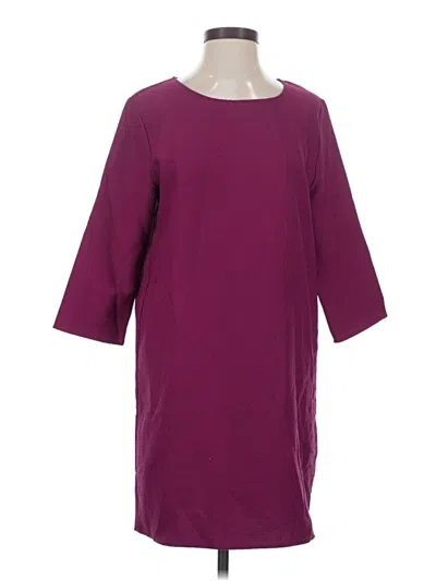 Pre-owned Everly Casual Dress In Burgundy