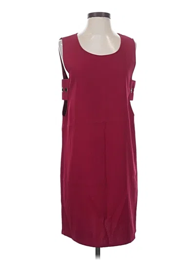 Pre-owned Everly Casual Dress In Burgundy