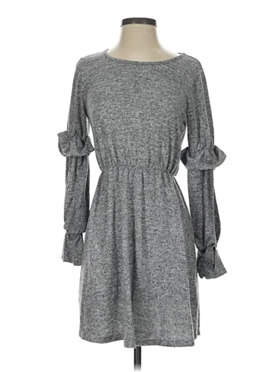 Pre-owned Everly Casual Dress In Gray