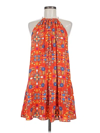 Pre-owned Everly Casual Dress In Orange