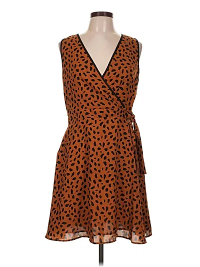 Pre-owned Everly Casual Dress In Orange
