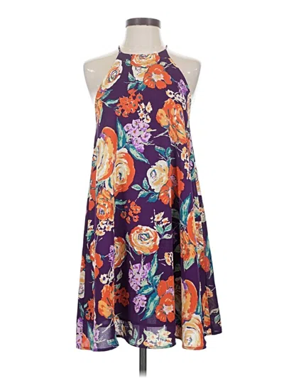 Pre-owned Everly Casual Dress In Purple