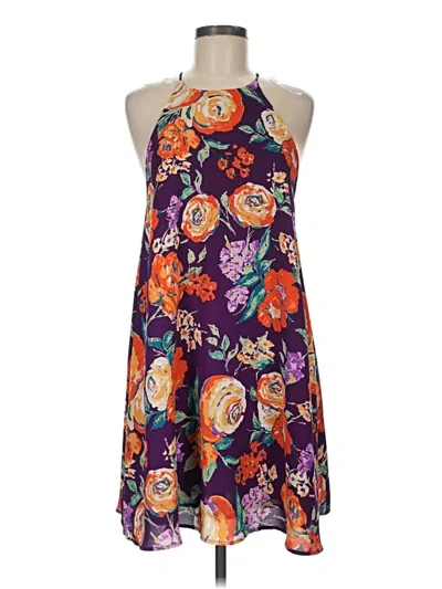 Pre-owned Everly Casual Dress In Purple