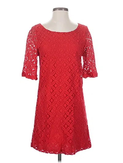 Pre-owned Everly Casual Dress In Red