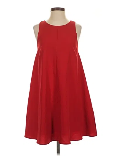 Pre-owned Everly Casual Dress In Red