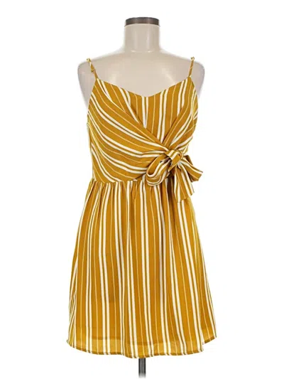 Pre-owned Everly Casual Dress In Yellow