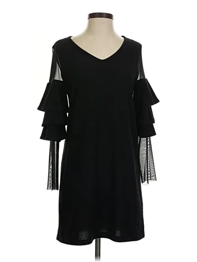 Pre-owned Everly Cocktail Dress In Black