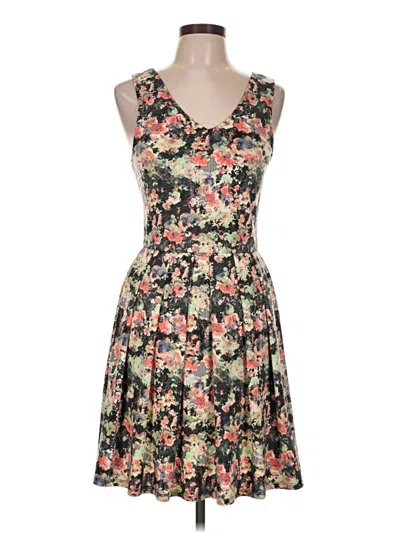 Pre-owned Everly Cocktail Dress In Black