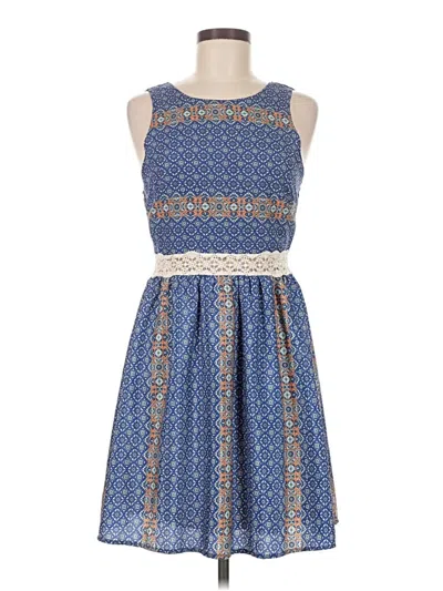 Pre-owned Everly Cocktail Dress In Blue