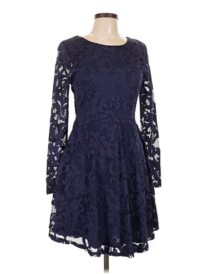 Pre-owned Everly Cocktail Dress In Blue
