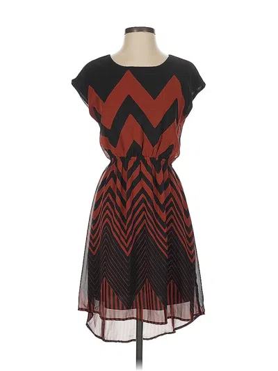 Pre-owned Everly Cocktail Dress In Burgundy