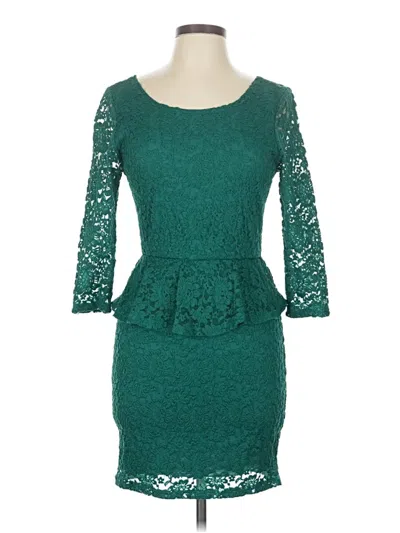 Pre-owned Everly Cocktail Dress In Green