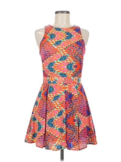Pre-owned Everly Cocktail Dress In Orange