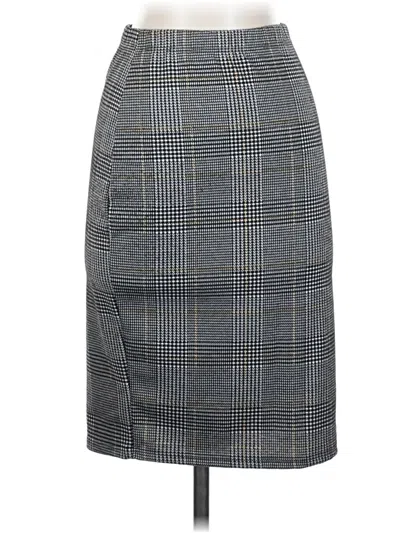 Pre-owned Everly Formal Skirt In Gray
