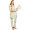 Everly Grey Analise During & After 5-piece Maternity/nursing Sleep Set For Mom & Baby In Multi