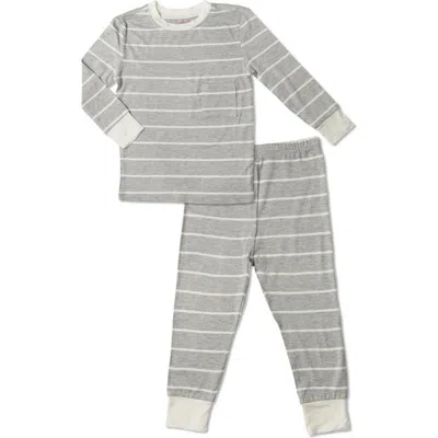 EVERLY GREY EVERLY GREY EMERSON FITTED LONG SLEEVE 2-PIECE PAJAMAS