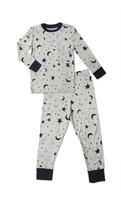 EVERLY GREY EVERLY GREY EMERSON FITTED LONG SLEEVE 2-PIECE PAJAMAS