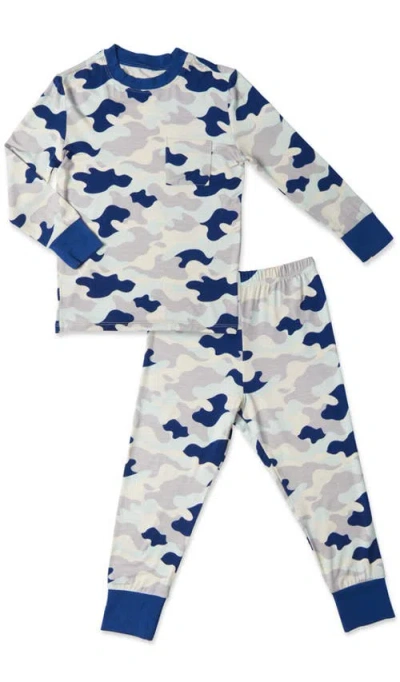 Everly Grey Babies'  Emerson Fitted Long Sleeve 2-piece Pajamas In Multi